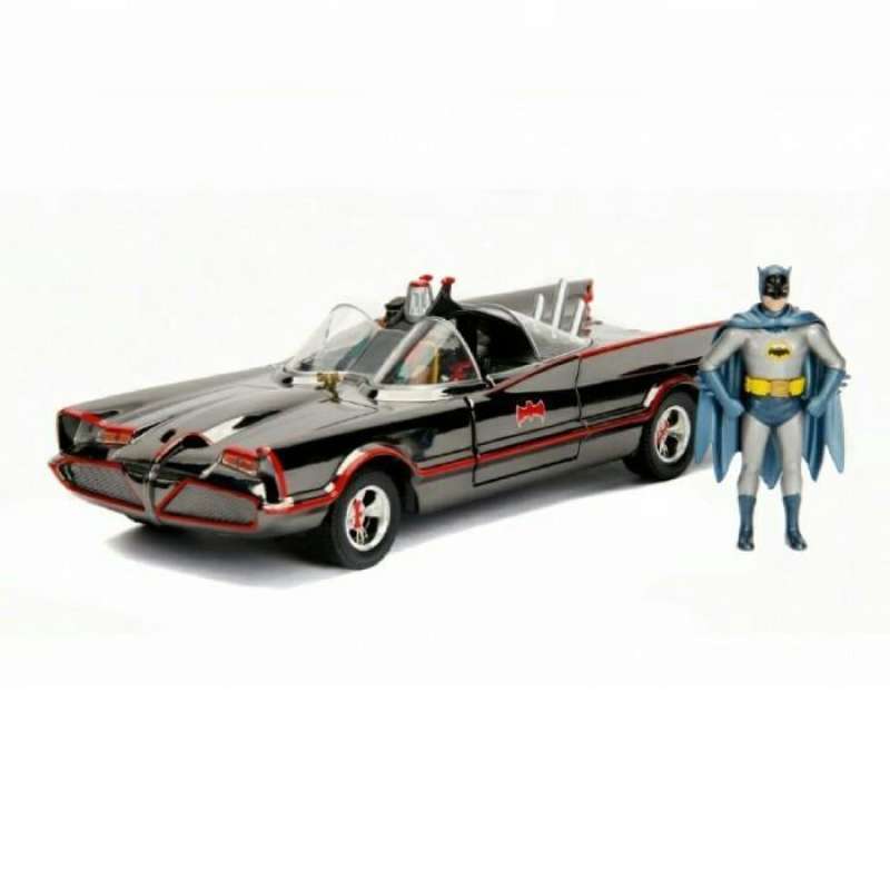 Jual Jada Hollywood Rides Metal Diecast Batman Batmobile Classic Tv ...