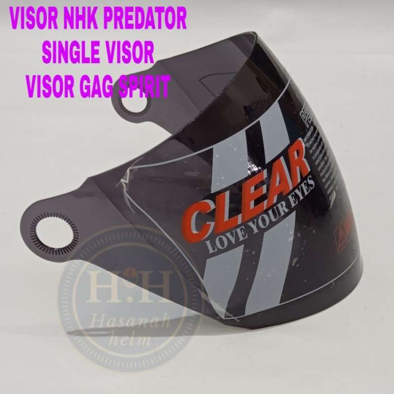 Promo Kaca helm / visor helm NHK Predator 1 kaca / GAG Spirit Diskon 38 ...