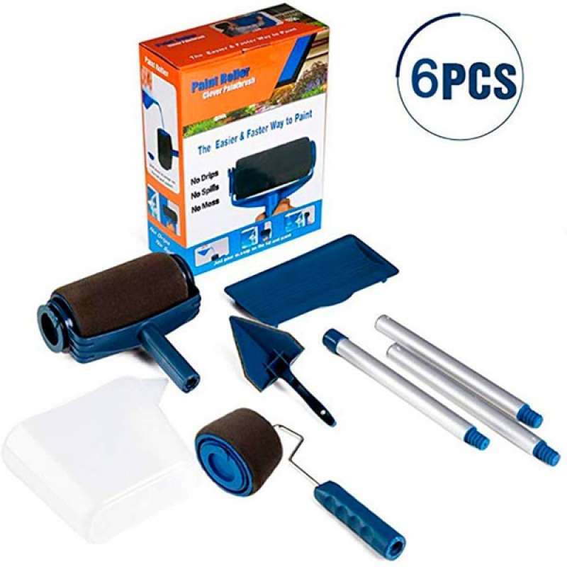 Promo Easy Magic Roller Paint Runner Pro Pintar Facil Smart Paint Alat