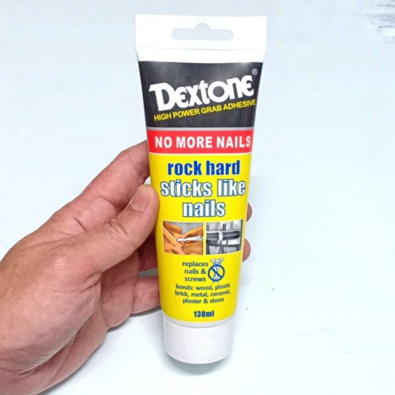 Promo Dextone Lem Kayu No More Nails 130 Ml Multicolor Diskon 23