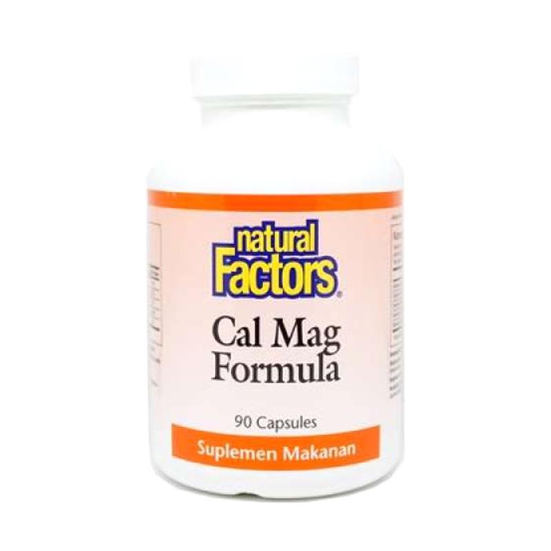 Jual Natural Factors Cal Mag Formula Calcium Citrate Osteoporosis Suplemen untuk Tulang Gigi