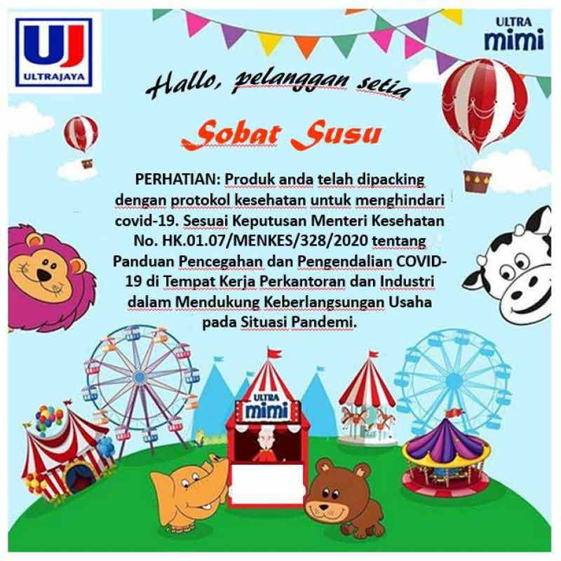 Jual Susu Ultra Mimi Coklat 1 Dus (125 ml / 40 pcs ...