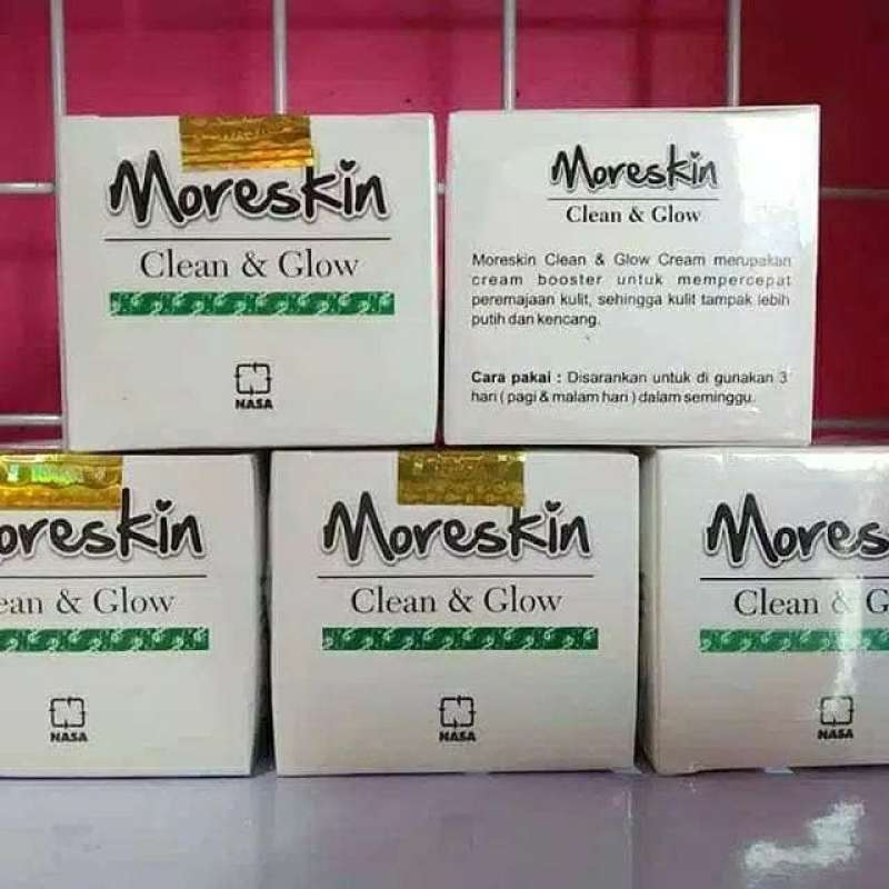 Jual CLEAN & GLOW MORESLKIN ORIGINAL NASA di Seller Sentra mentari