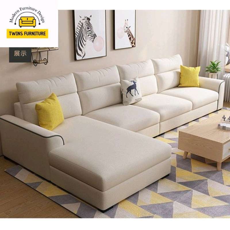 Promo Sofa Ruang Tamu L Shape Minimalis Sofa Dekorasi Ruangan Diskon 4