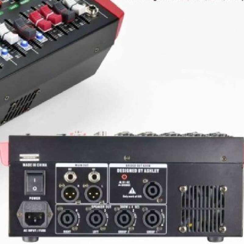 Jual Power Mixer 7 Channel 1200 watt Ashley PRX 7000S Subwoofer USB