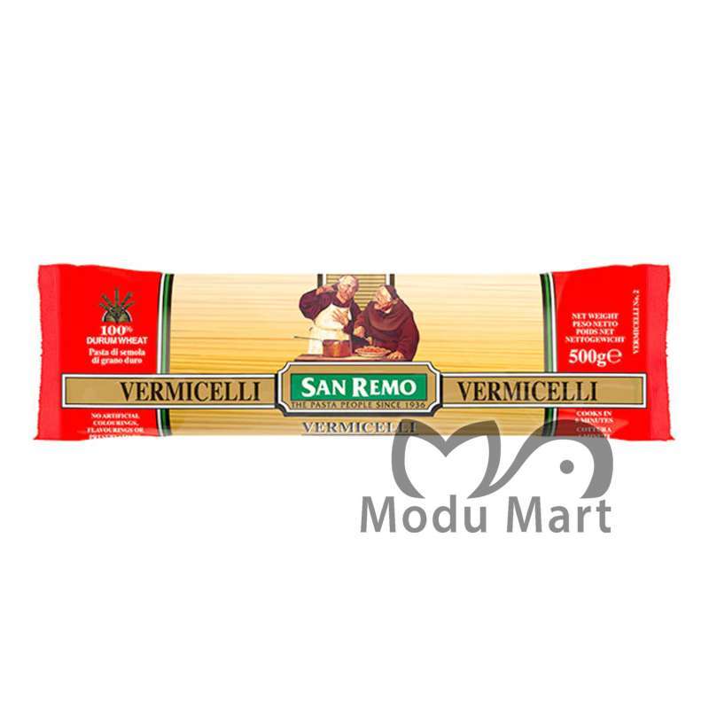 Jual SAN REMO Vermicelli Spaghetti 2 Pasta 500g - SANREMO Gandum Model