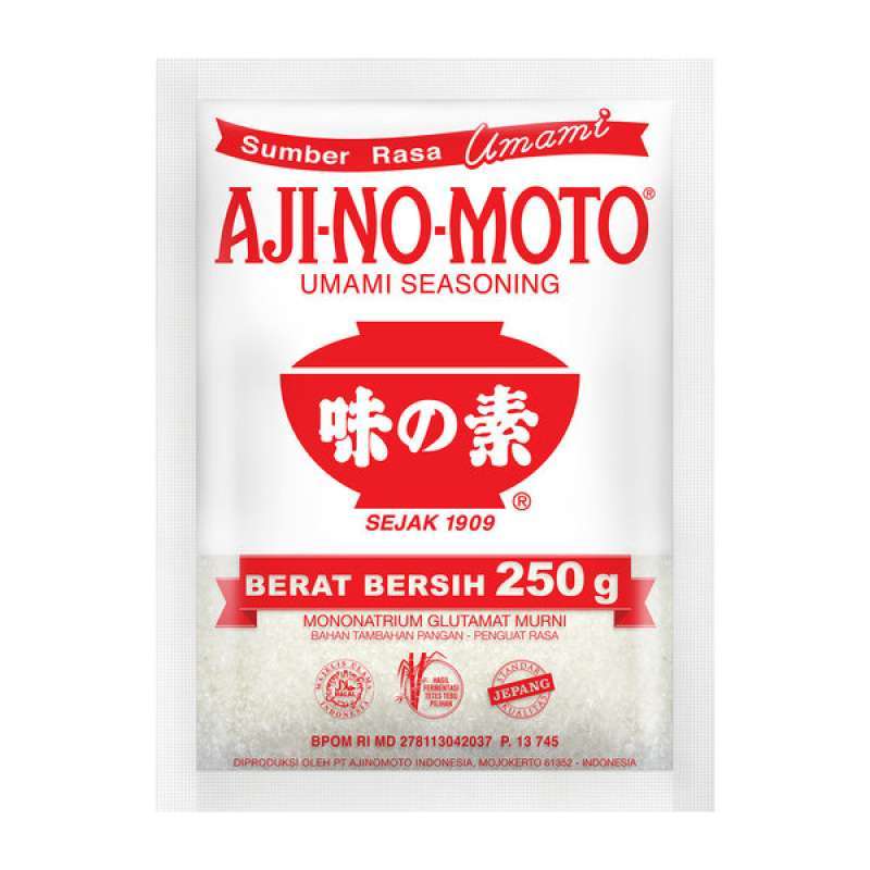 Jual Ajinomoto Umami Penguat Rasa [250 g/ Micin MSG Polos] di Seller ...