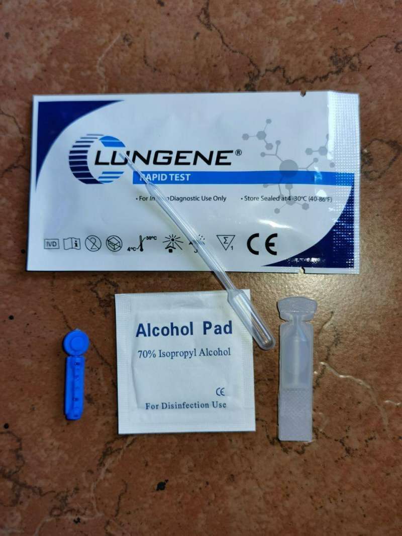 Promo Rapid Test Clungene Kit IgG IgM Rapid Kit 1pcs Diskon 26% di Seller Omah Store 188