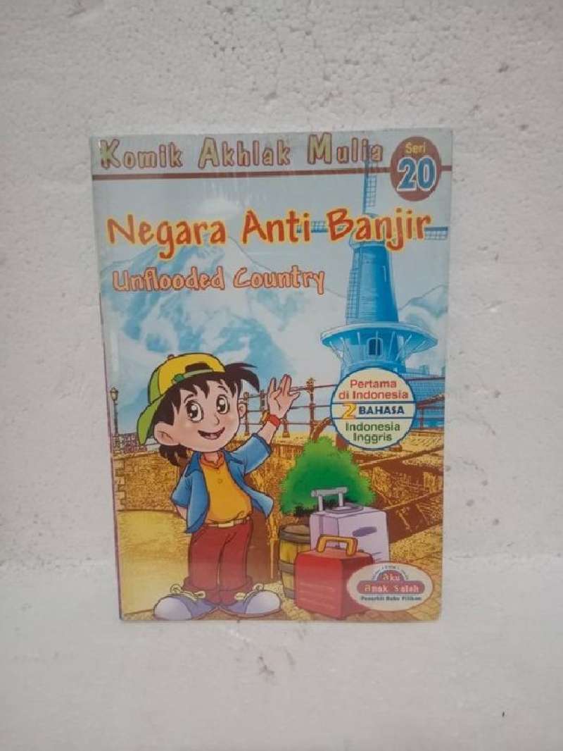 Jual Buku Komik Akhlak Muia Seri 20 Negara Anti Banjir Blingual Di ...