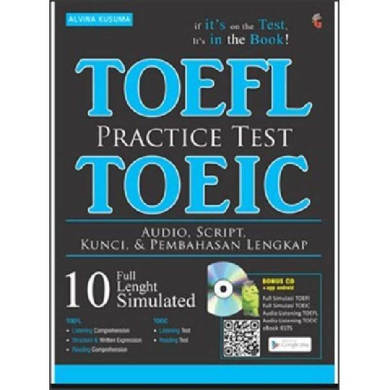 Jual Toefl Practice Test Toeic 10 Full Lenght Sumulated Di Seller