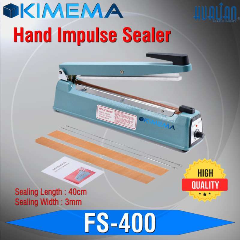 Jual HAND IMPULSE SEALER PRESS PEREKAT PLASTIK 40 CM BODY ALUMUNIUM