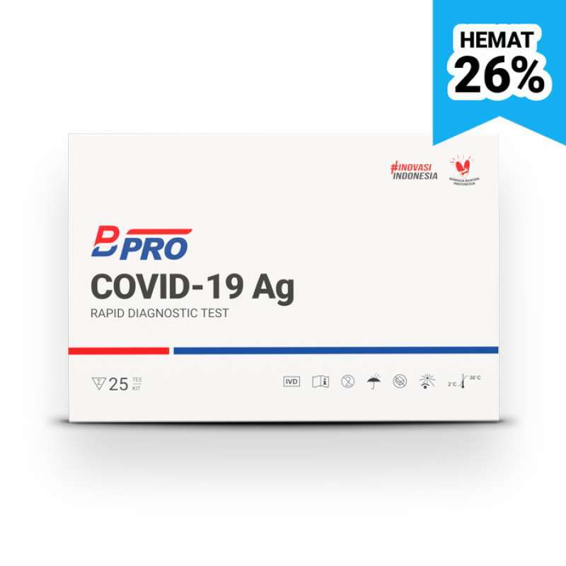 Promo Bpro Tes Antigen Nasofaring Rapid Diagnostic Test 25 Tes Diskon