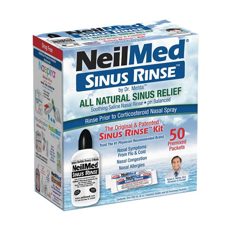 Jual NeilMed Sinus Rinse All Natural Relief 50 Packets di Seller The
