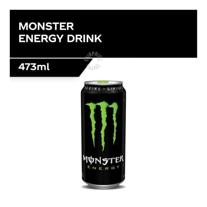 Jual Monster Energy Drink Taurine Ginseng Root Extract di Seller