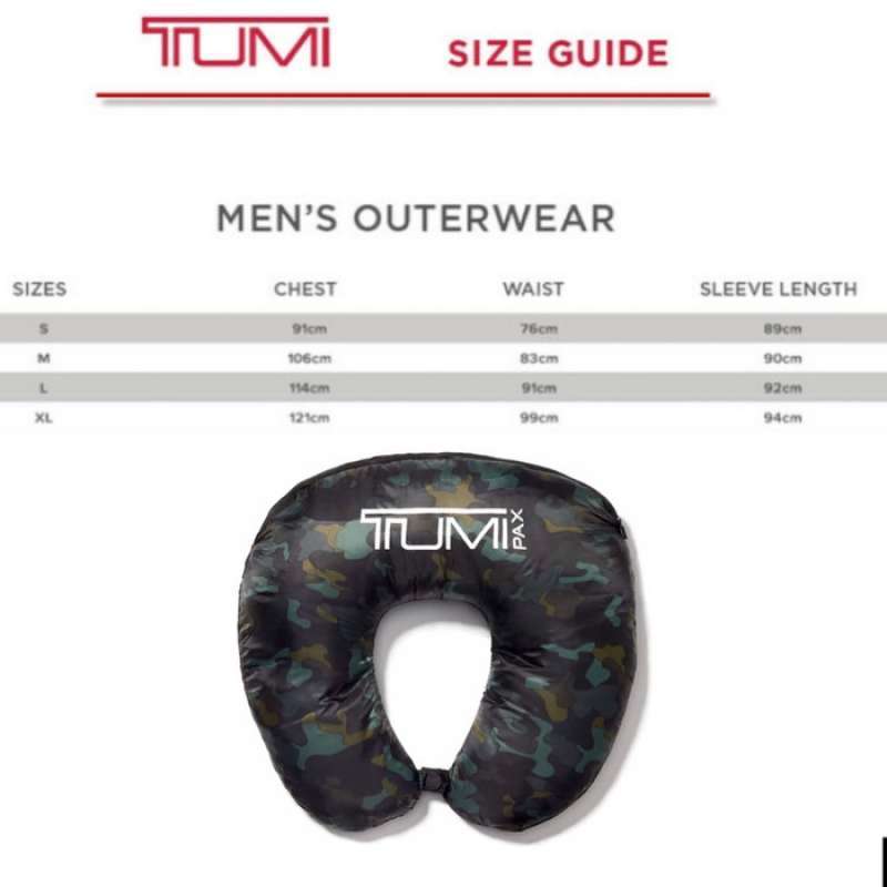 Jual Tumi Patrol Rev Packable Travel Puffer Jacket - Camo Print Forest ...