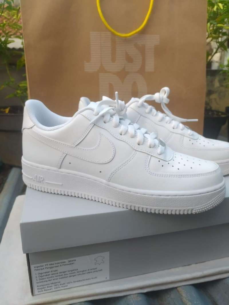 jual nike air force 1 white original
