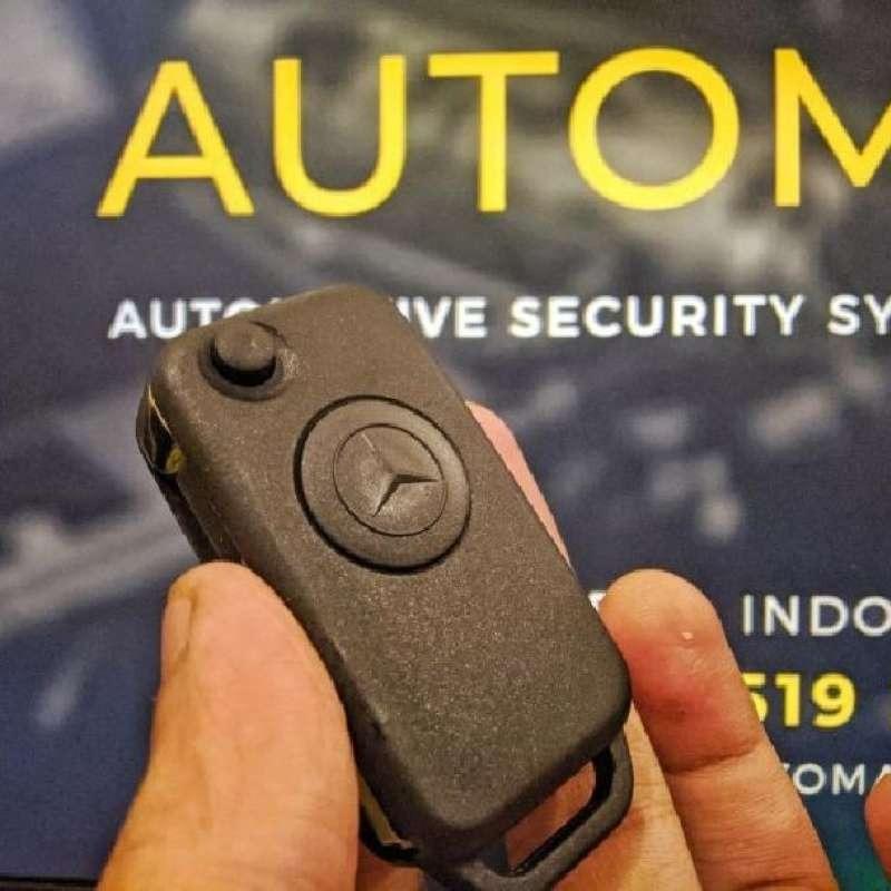 W210 Key Jual Casing Kunci Lipat Flip Key Mercy Mercedes Benz W124 W210 W202 ...