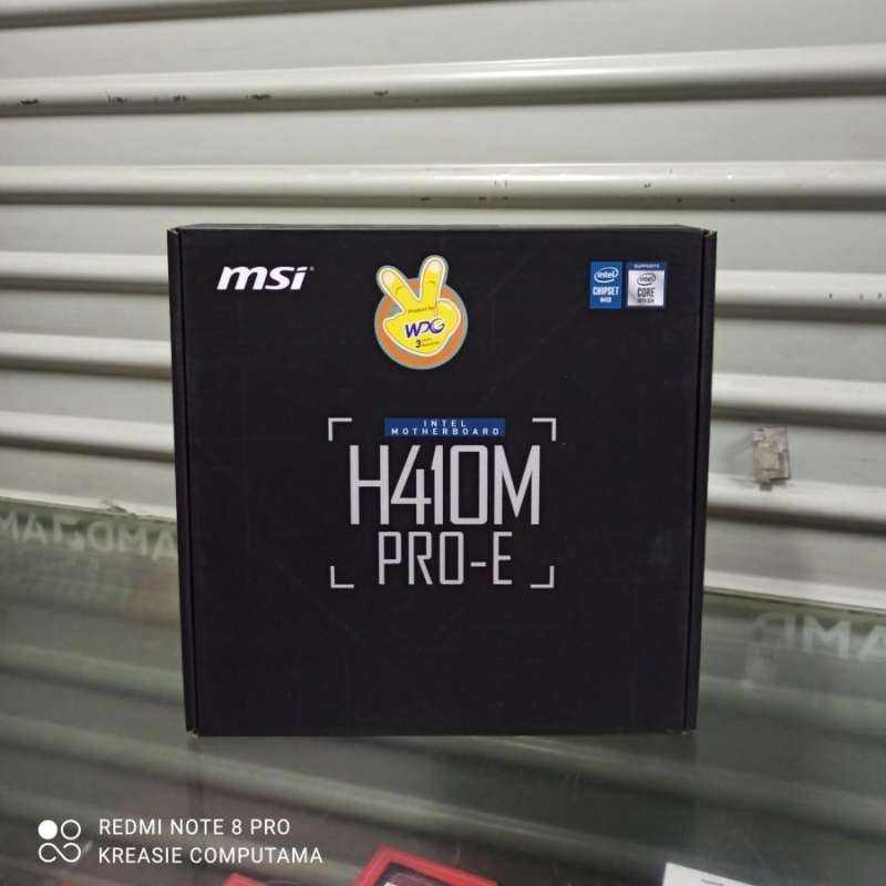 Jual MOTHERBOARD MSI H410M PRO-E LGA 1200 di Seller KREASIE COMPUTAMA ...