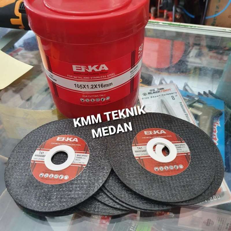Jual BATU GERINDA POTONG TANGAN 4 INCH ENKA X 1.2MM X 16MM CUTTING ...