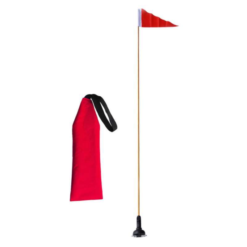 Promo Universal Kayak Safety Flag Pole Mount Base + Marine Boat Long
