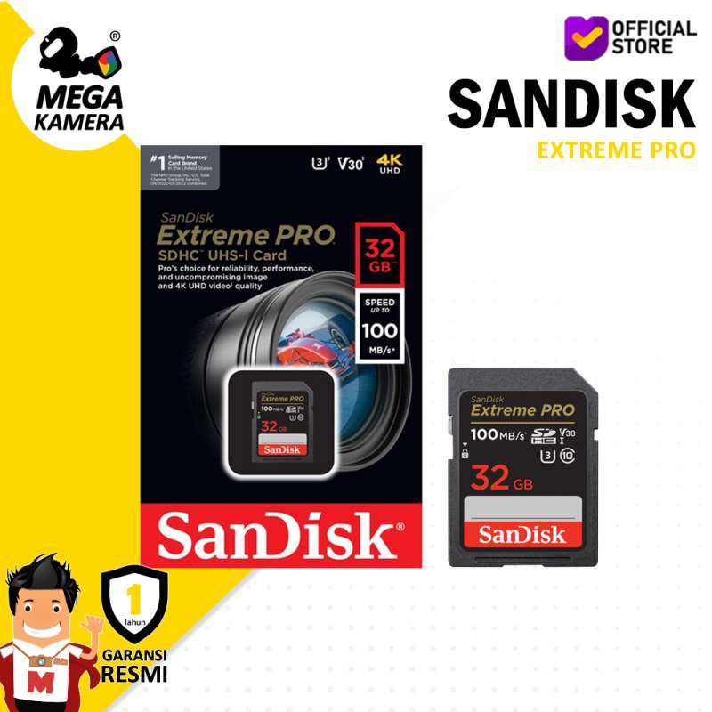 SanDisk Extreme Pro 200MBs 256GB SDXC - SS Camera