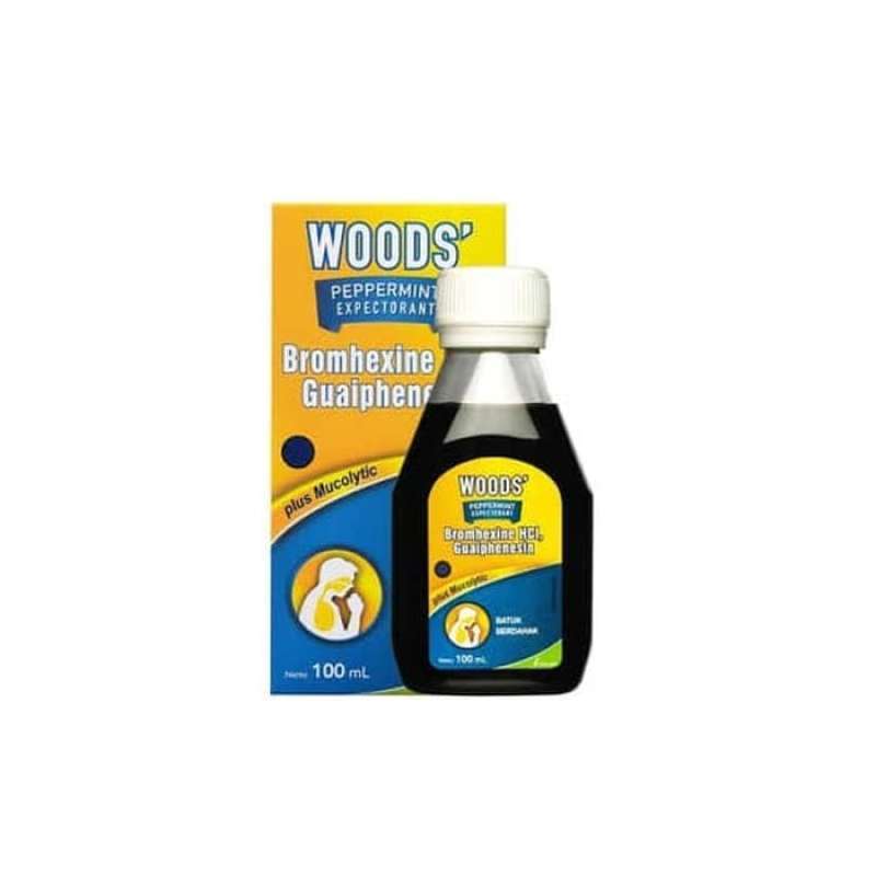 Promo WOODS EXPECTORANT SYRUP 100 ML / BATUK BERDAHAK Diskon 23 di