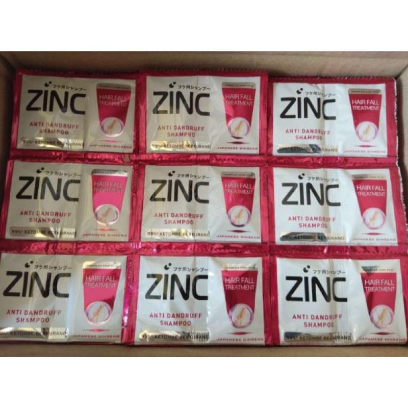Jual Zinc Hairfall Treatment Bottle Shampoo [10mL/ 12 Sachet] di Seller ...