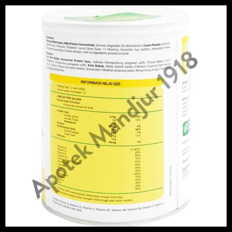 Promo New Appeton Weight Gain Adult Vanilla 450 Gr Susu Penambah