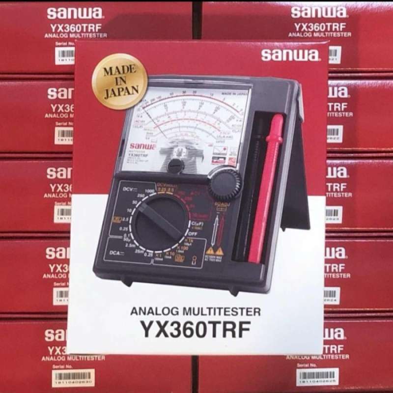 Jual Multimeter Multitester Analog Sanwa Yx360trf / Yx 360 Trf / Yx