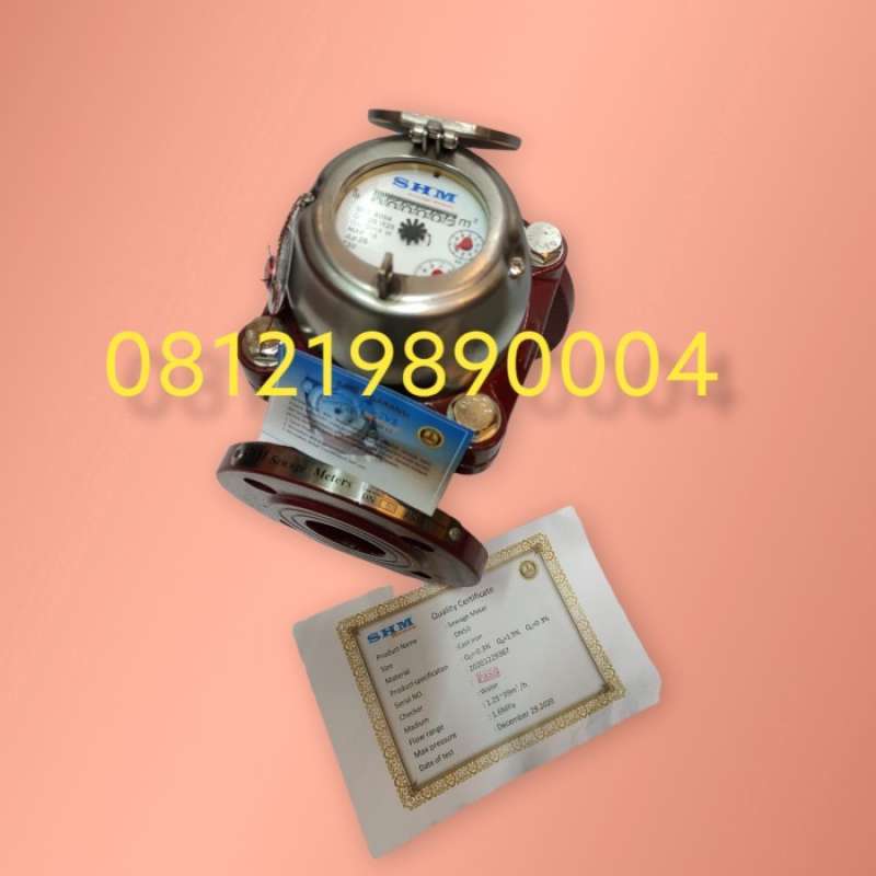 Jual Flow Meter Air Limbah 2 Inch Merk Shm Dn50mm Temperature 50â°c ...