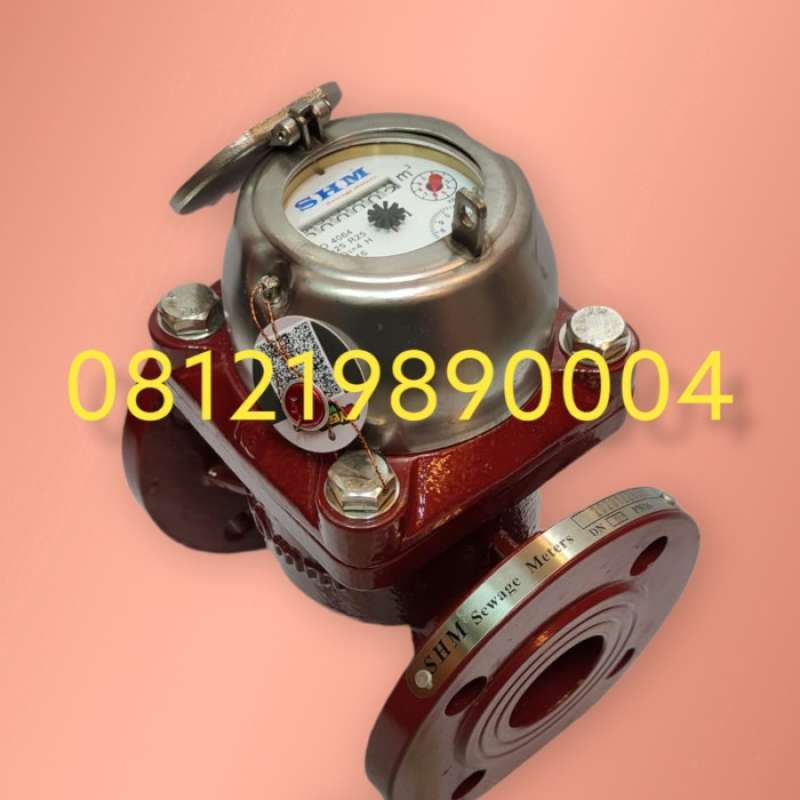 Jual Flow Meter Air Limbah 2 Inch Merk Shm Dn50mm Temperature 50â°c ...