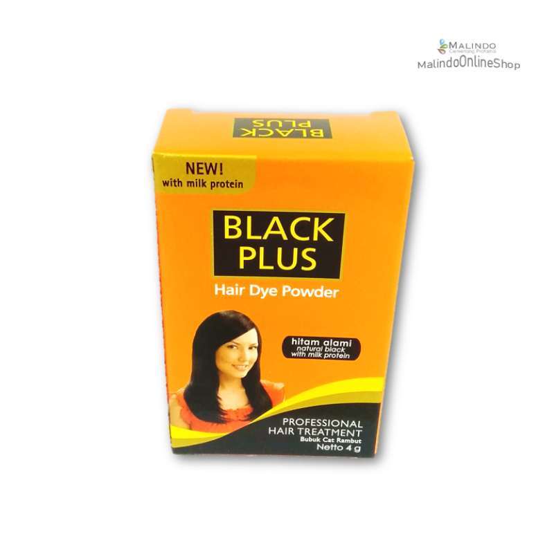 Jual BLACK PLUS Hair Dye Powder [4g] di Seller