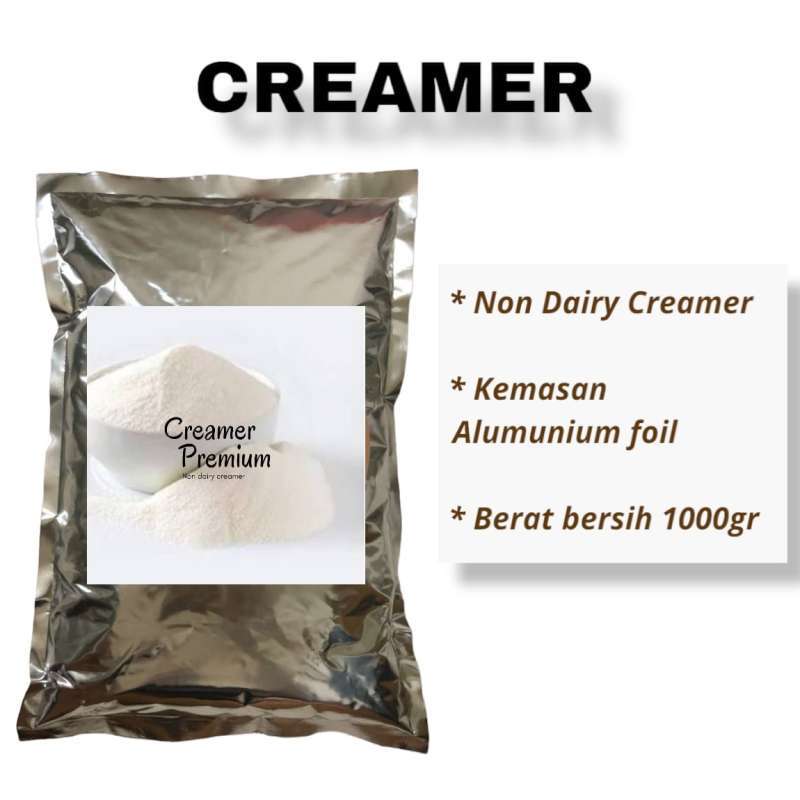 Jual CREAMER POWDER / BUBUK KRIMER / NON DAIRY CREAMER 1KG di Seller
