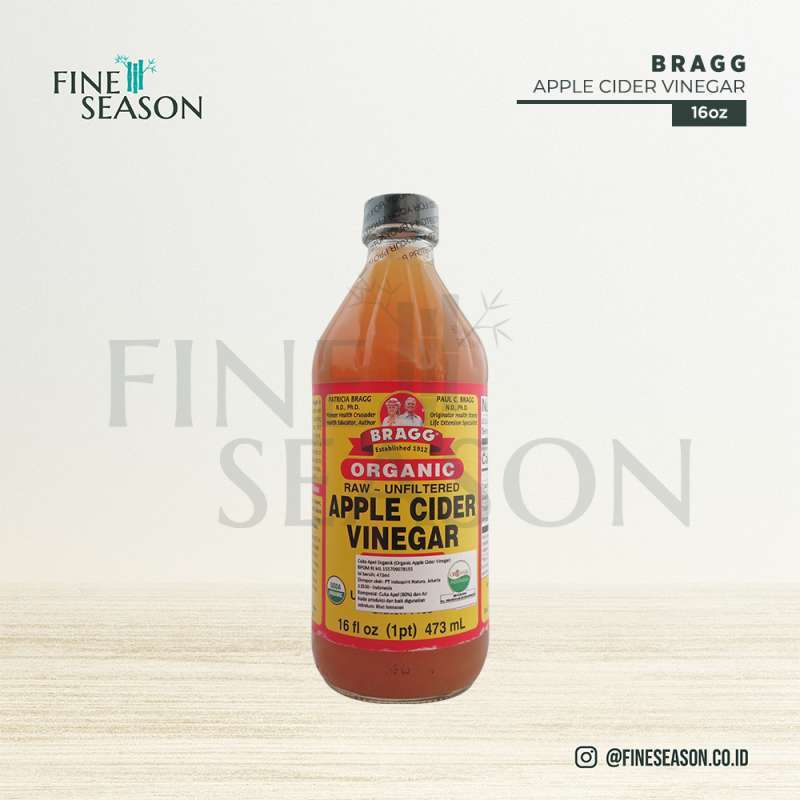Jual Bragg Apple Cider Vinegar 16 Oz di Seller Fine Season Cireundeu