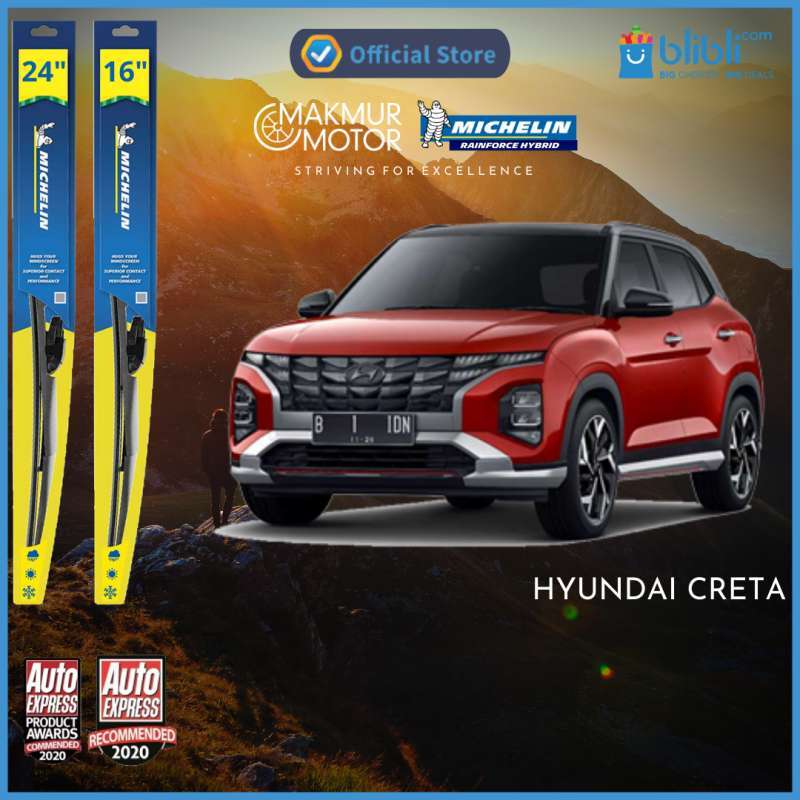 Jual Michelin Rainforce Hybrid Wiper For Hyundai Creta Di Seller Makmur