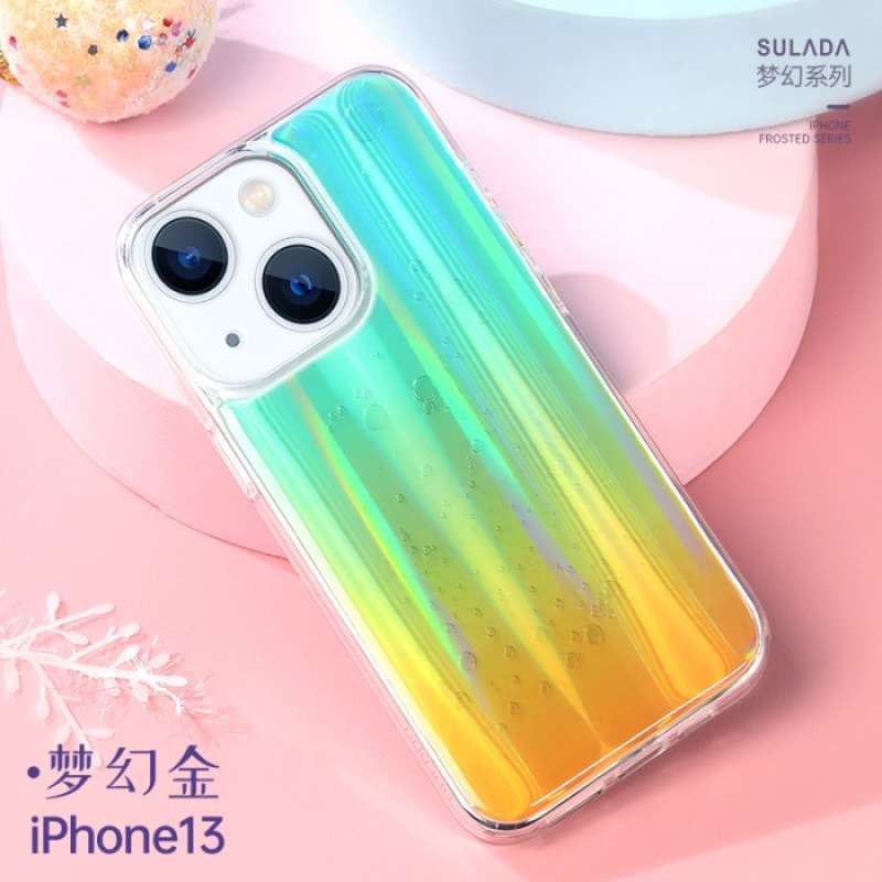 Promo Case iPhone 13 Pro Max 13 Pro 13 Sulada Fantasy Series White, iPhone 13 Pro Gold