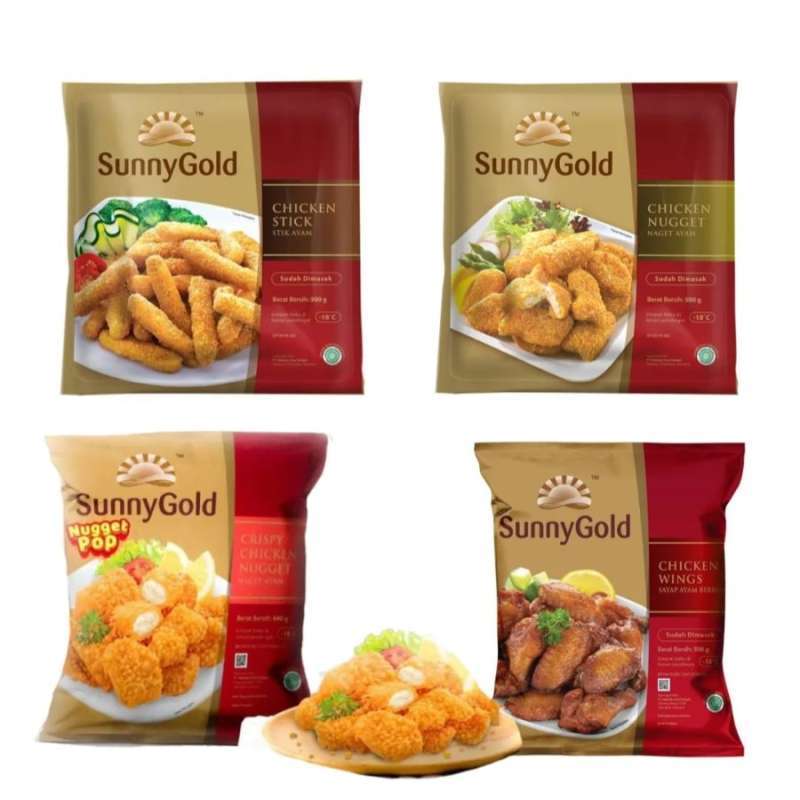 Jual Sunny Gold Chicken Stick / Nugget / Chicken Wings / Nugget Pop 500gr Chicken Stick Halal