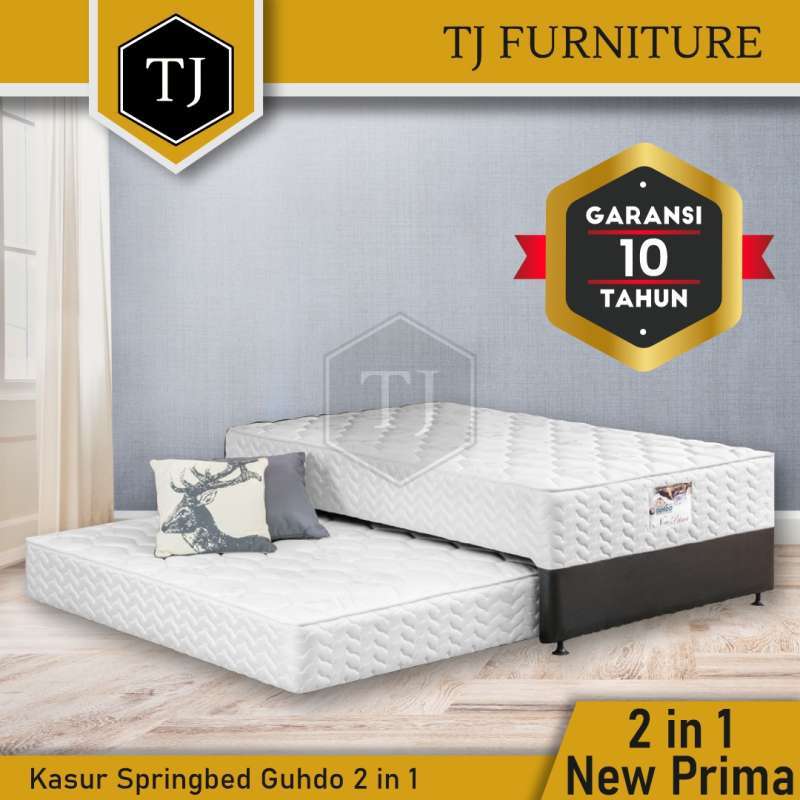 Jual Guhdo Springbed New Prima 2 in 1 / Kasur Spring Bed 2in1 Sorong