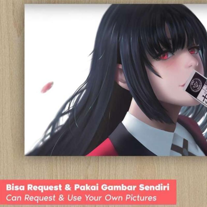 Jual Poster Anime Kakegurui Yumeko Jabami Mary Saotome Runa Yomozuki