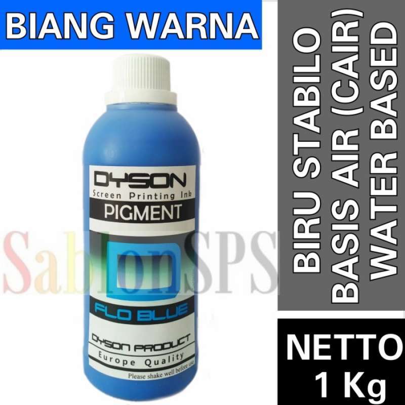 Flo Blue Ink Pms Jual Biang Warna Biru Stabilo Pigment Flo Blue 1kg Di Seller Cetakanmu ...