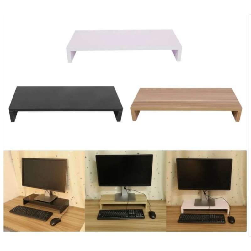 Jual Monitor Riser Meja Laptop Putih Glowing Kaki Monitor Di Seller ...