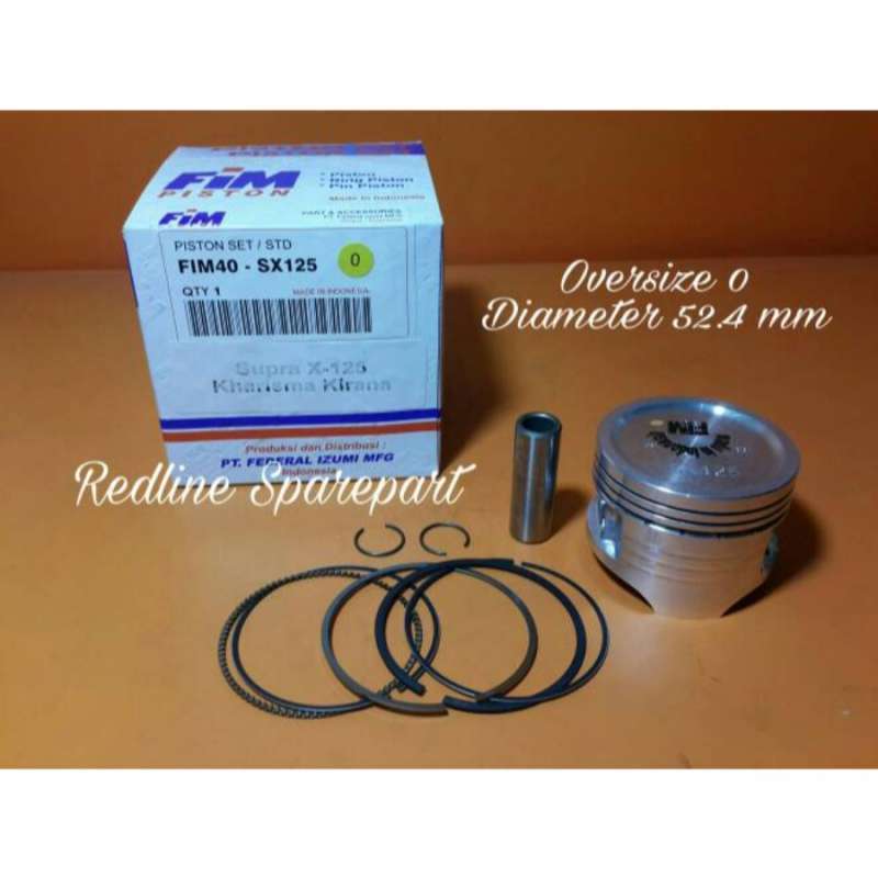 Jual Piston Kit Supra X 125 Izumi Mfg Piston Supra X 125 Izumi Mfg