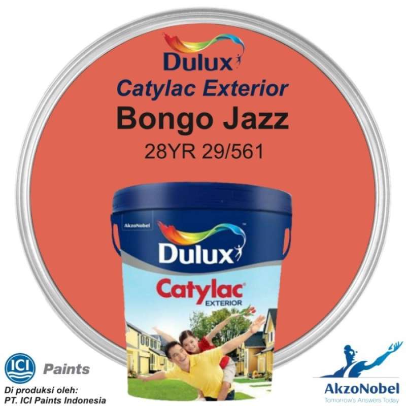 Jual CAT DULUX CATYLAC EXTERIOR 25 KG BONGO JAZZ 28YR 29/561 di