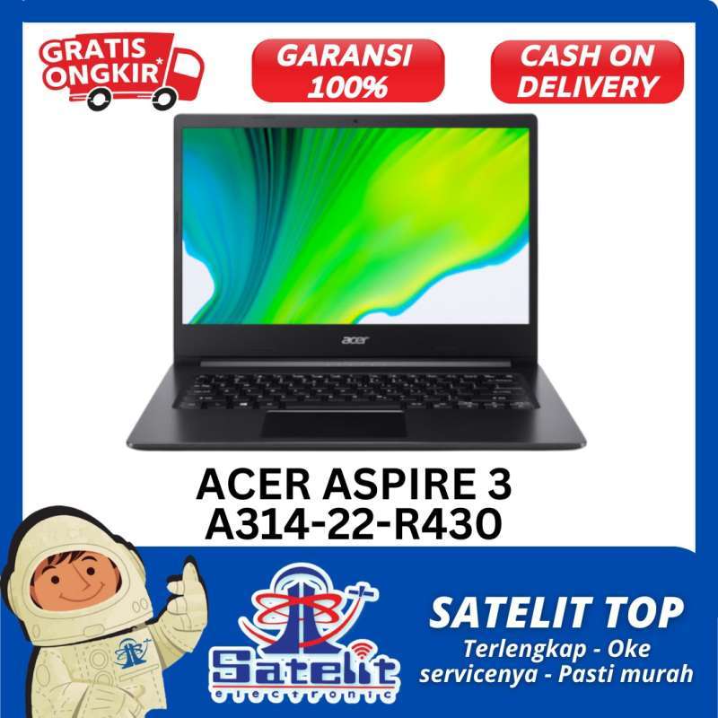 Jual ACER ASPIRE 3 A314-22-R430 ATHLON SILVER A3050U 4GB 256GB SSD 14 ...