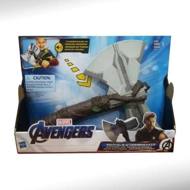 Jual Nerf Marvel Avengers Power Moves Thor Hammer Strike Multicolor