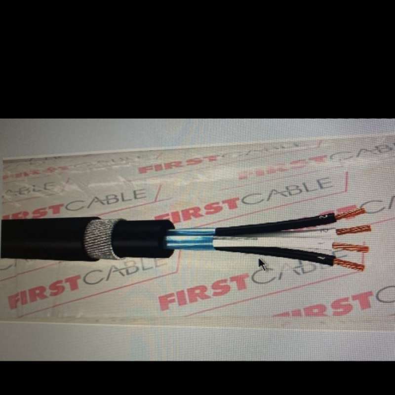 Promo KABEL INST. CU/XLPE/OSCR/PVC/SWA/PVCFR 6x2x1.5mm2 BLACK *FIRST