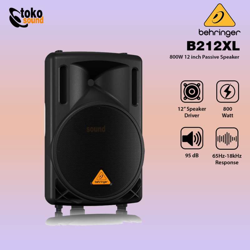 Jual Behringer Eurolive B212XL 800W 12 inch Passive Speaker di Seller
