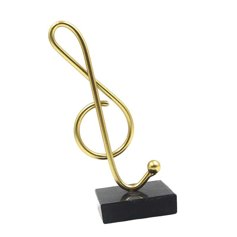 Promo Musical Note Statue Decorative Collectible for Souvenir Table