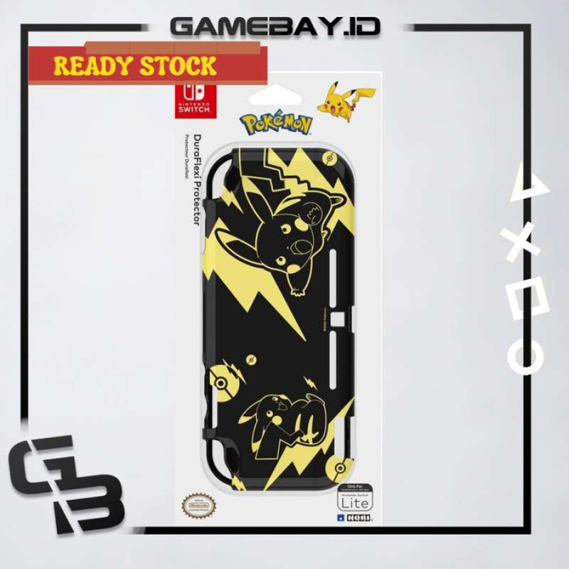 Promo Nintendo Switch LITE HORI DuraFlexi / Casing / Case / Pikachu ...