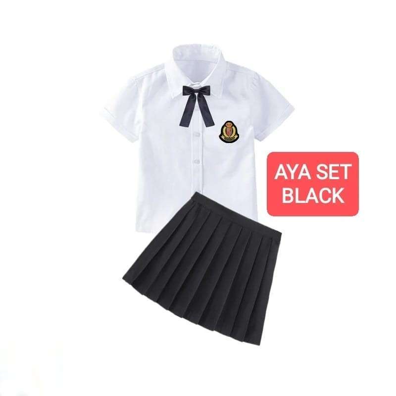 Jual BAJUKIDDIE AYA SET BAJU SETELAN SERAGAM KOREA JEPANG UNIFORM